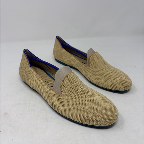 Rothy’s The Loafer Sahara Gold Solid Women’s 8 Round Toe Slip on flats. NEW - Picture 3 of 8
